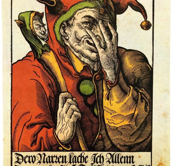 Public Domain File:Heinrich Vogtherr d. J. Schalksnarr.JPG Created: 1540 Uploaded: 12 March 2011